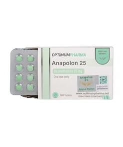 OptimumPharma Anapolon 25 (Oxymetholone 25mg) – Extreme Mass & Strength Builder