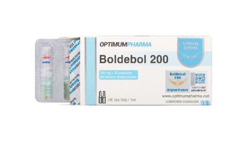 OptimumPharma Boldebol 200 – Boldenone Undecylenate 200mg/ml (10 Ampoules)