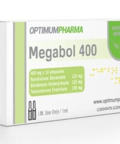 OptimumPharma Megabol 400 – Advanced 3-in-1 Bulking Blend for Maximum Size, Power & Recovery