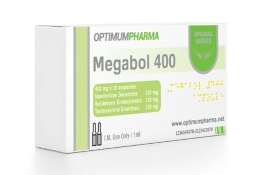 OptimumPharma Megabol 400 – Advanced 3-in-1 Bulking Blend for Maximum Size, Power & Recovery