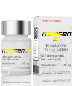 Ironpharma Myagen10 Bolasterone 10mg Tablets – Elite Oral Steroid for Strength, Power & Dry Gains
