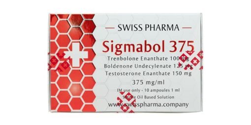 SwissPharma Sigmabol 375 – Premium Long-Ester Blend (Test E, Boldenone, Tren E)