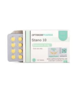 OptimumPharma Stano 10 – Winstrol (Stanozolol) 10mg Tablets for Lean Muscle & Cutting Cycles