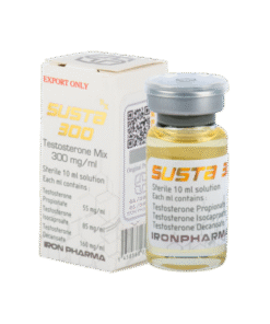 Ironpharma Susta 300 – Premium Multi-Ester Testosterone 300mg/ml for Peak Performance