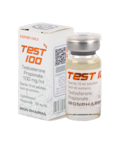 Ironpharma Test100 – Testosterone Propionate 100mg/ml | Fast-Acting Lean Muscle Steroid