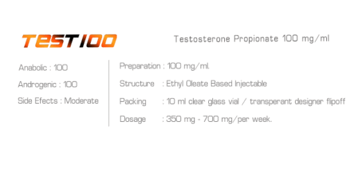 Ironpharma Test100 – Testosterone Propionate 100mg/ml | Fast-Acting Lean Muscle Steroid - Image 2