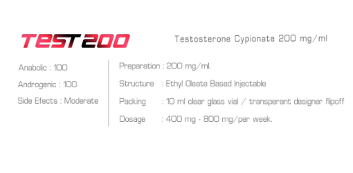 Ironpharma Test 200 – Testosterone Cypionate 200mg/ml for Strength, Size & Performance - Image 3