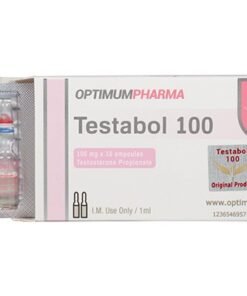 OptimumPharma Testabol 100 – Fast-Acting Testosterone Propionate 100mg/ml (10 Ampoules)