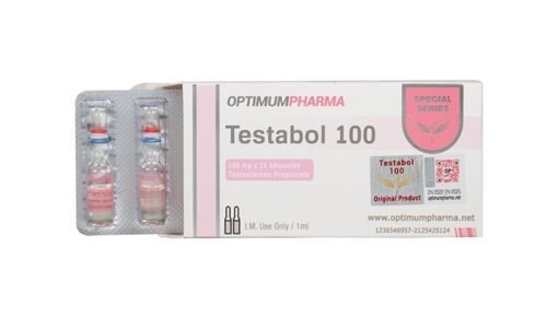 OptimumPharma Testabol 100 – Fast-Acting Testosterone Propionate 100mg/ml (10 Ampoules)