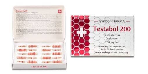 🧬 SwissPharma TESTABOL 200 – Testosterone Cypionate (200mg/ml)