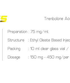 Alternative view of Ironpharma Tren Ace 75mg/ml – Premium Trenbolone Acetate Injectable for Rapid Gains