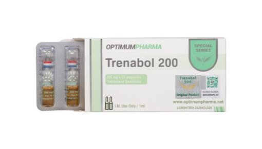 OptimumPharma Trenabol 200 – Trenbolone Enanthate 200mg/ml (10 Ampoules)